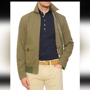 Kired olive green mens bomber jacket